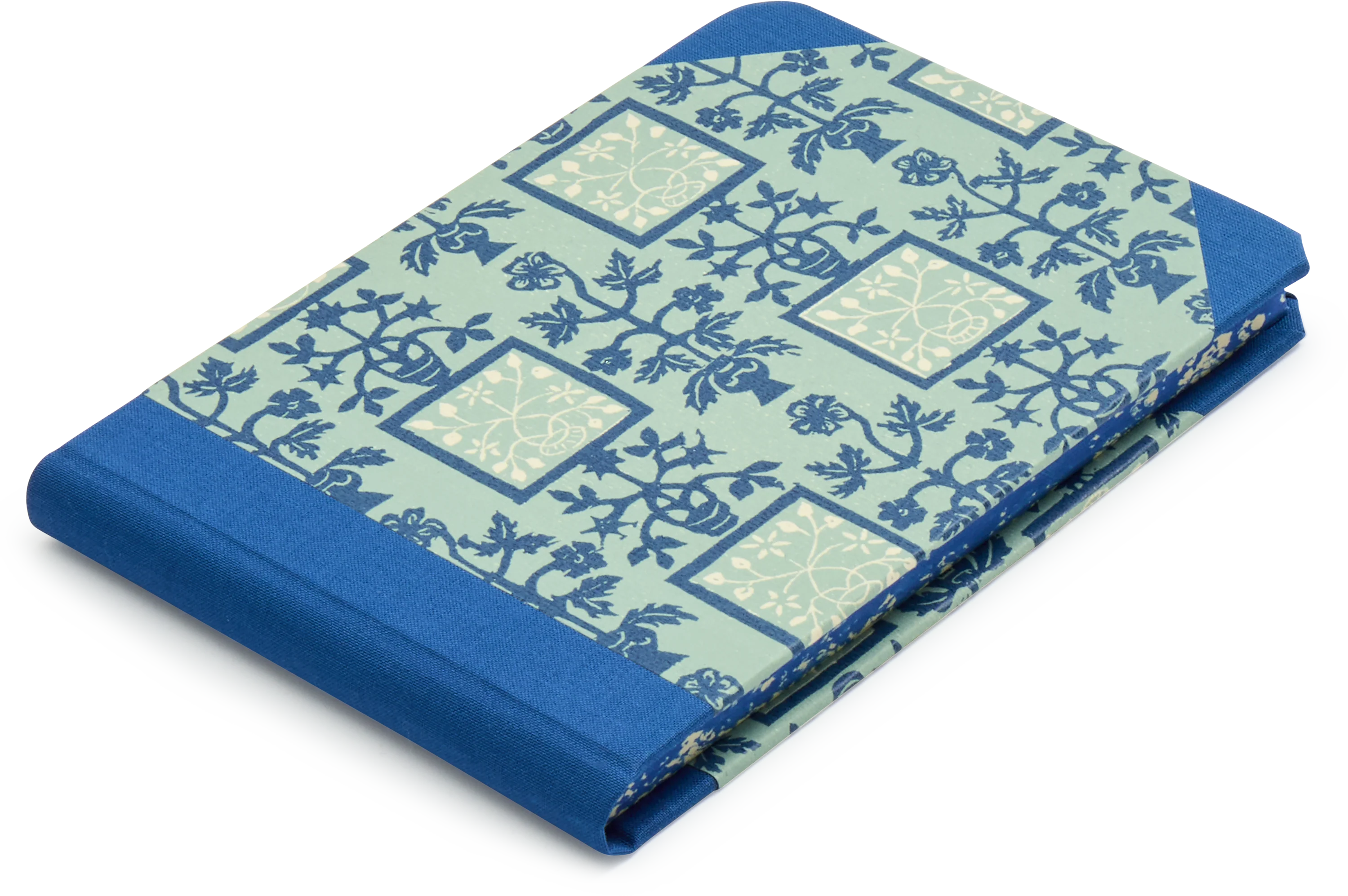 Sewn Bound Woodblock Pocket Sketchbook, Venice Blue