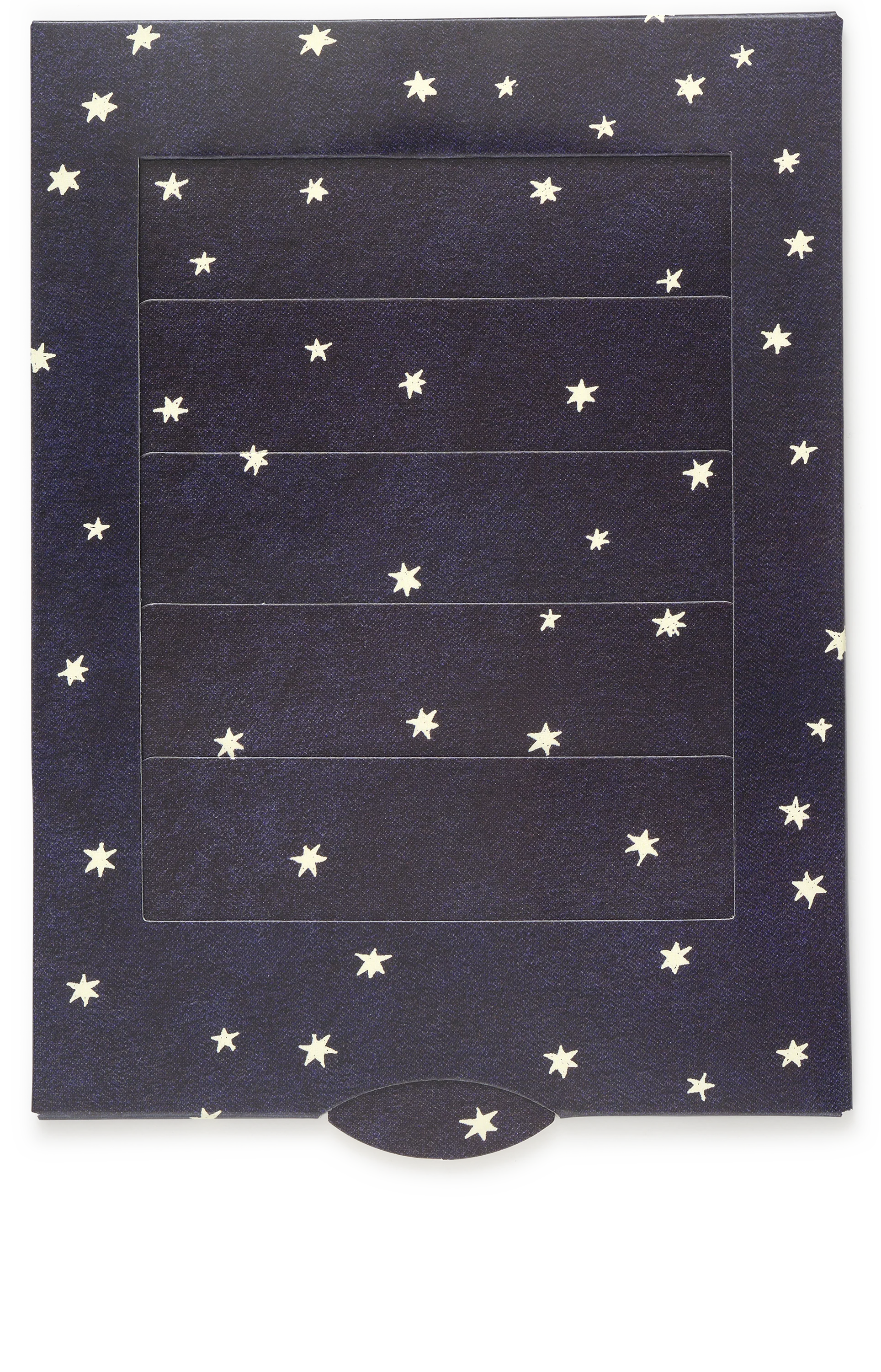 Shooting Star Venetian Blind Greeting Card - Image 2