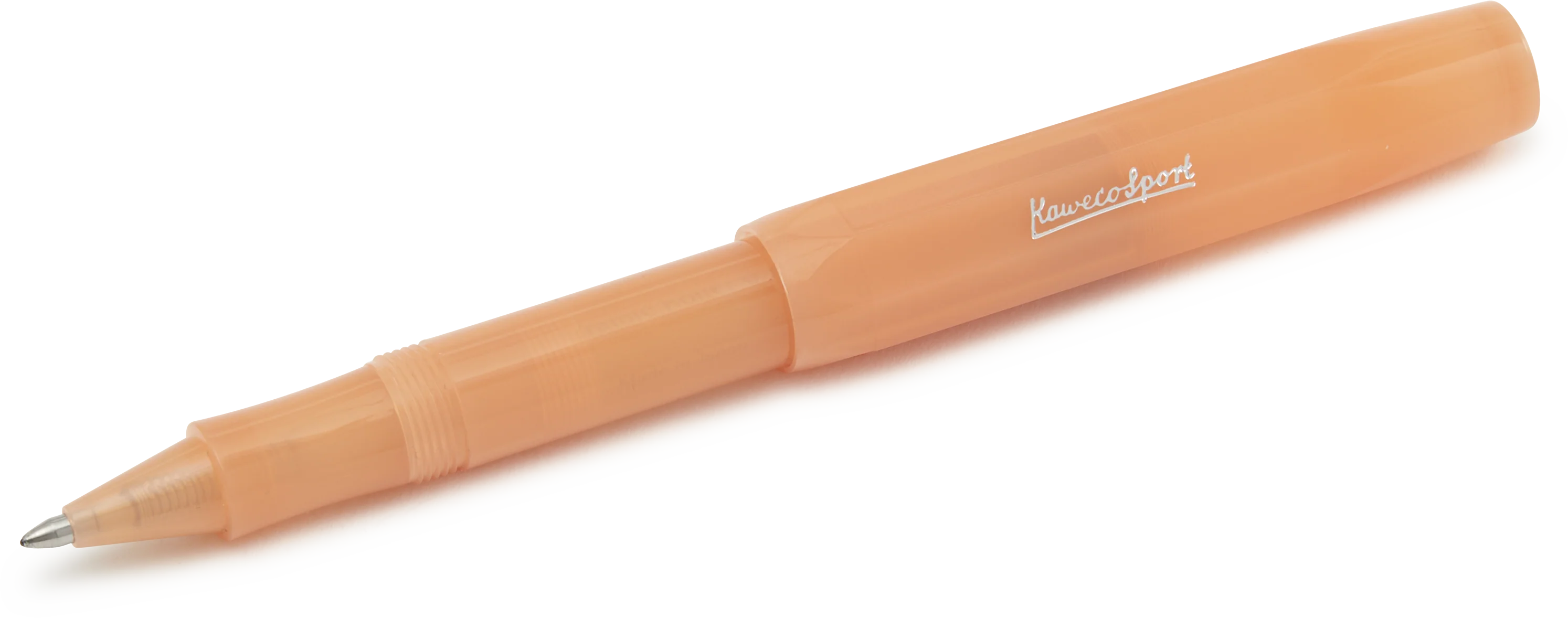 Soft Mandarin Orange Kaweco Frosted Sport Rollerball Pen