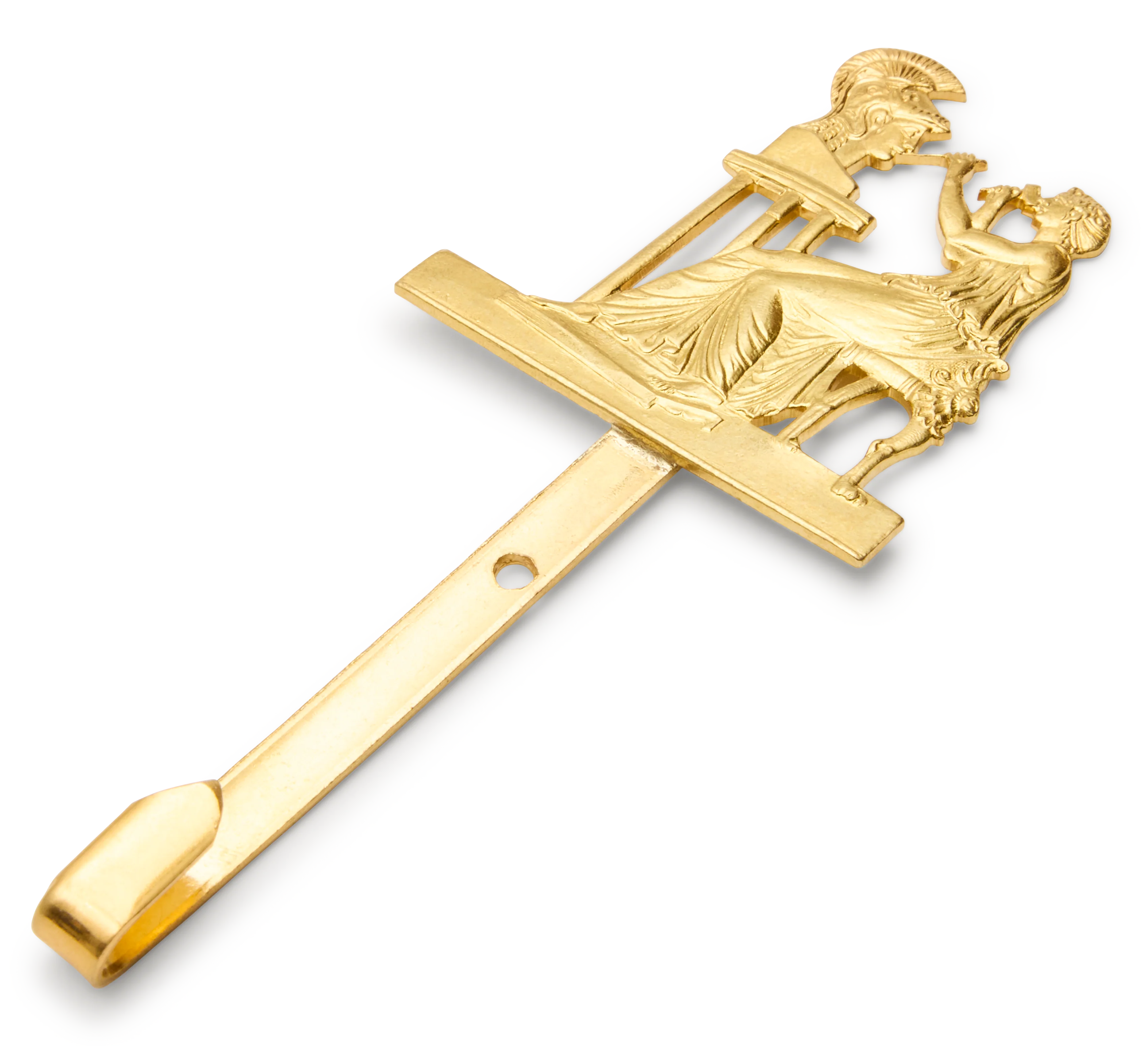 Stamped Brass Picture Hook, Sculptor