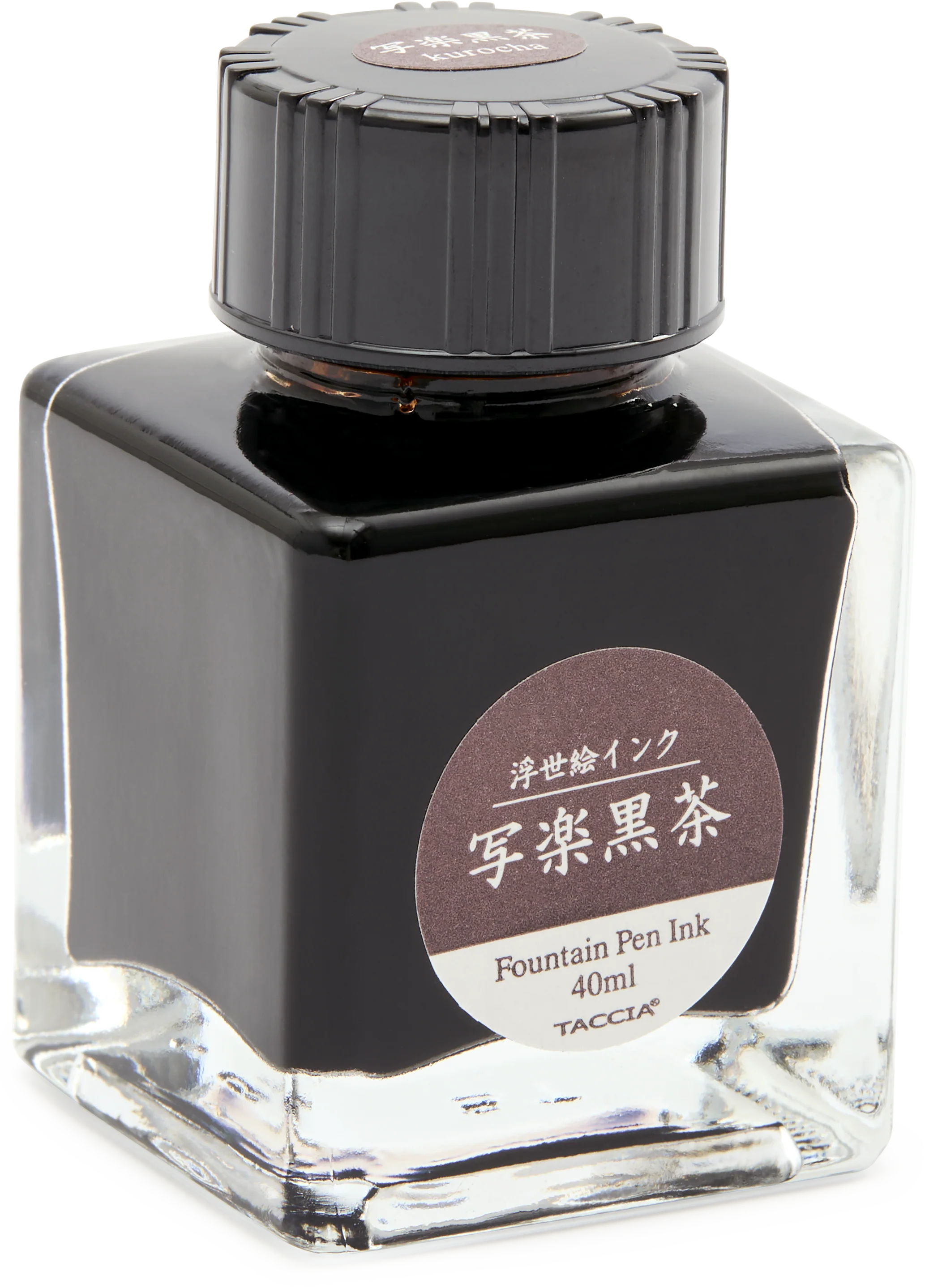 Ukiyo-e Series II Geisha, Kurocha Burgundy, 40ml Ink bottle
