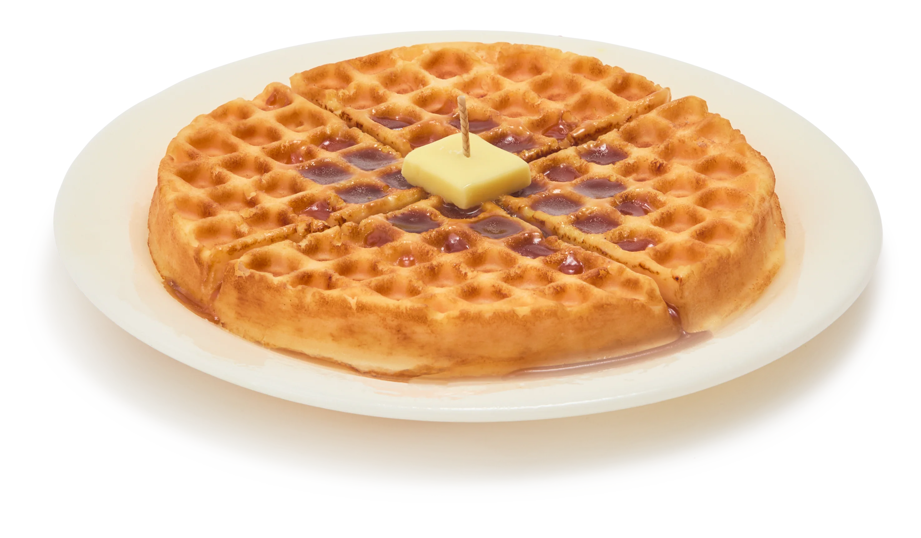 Waffle Decorative Candle