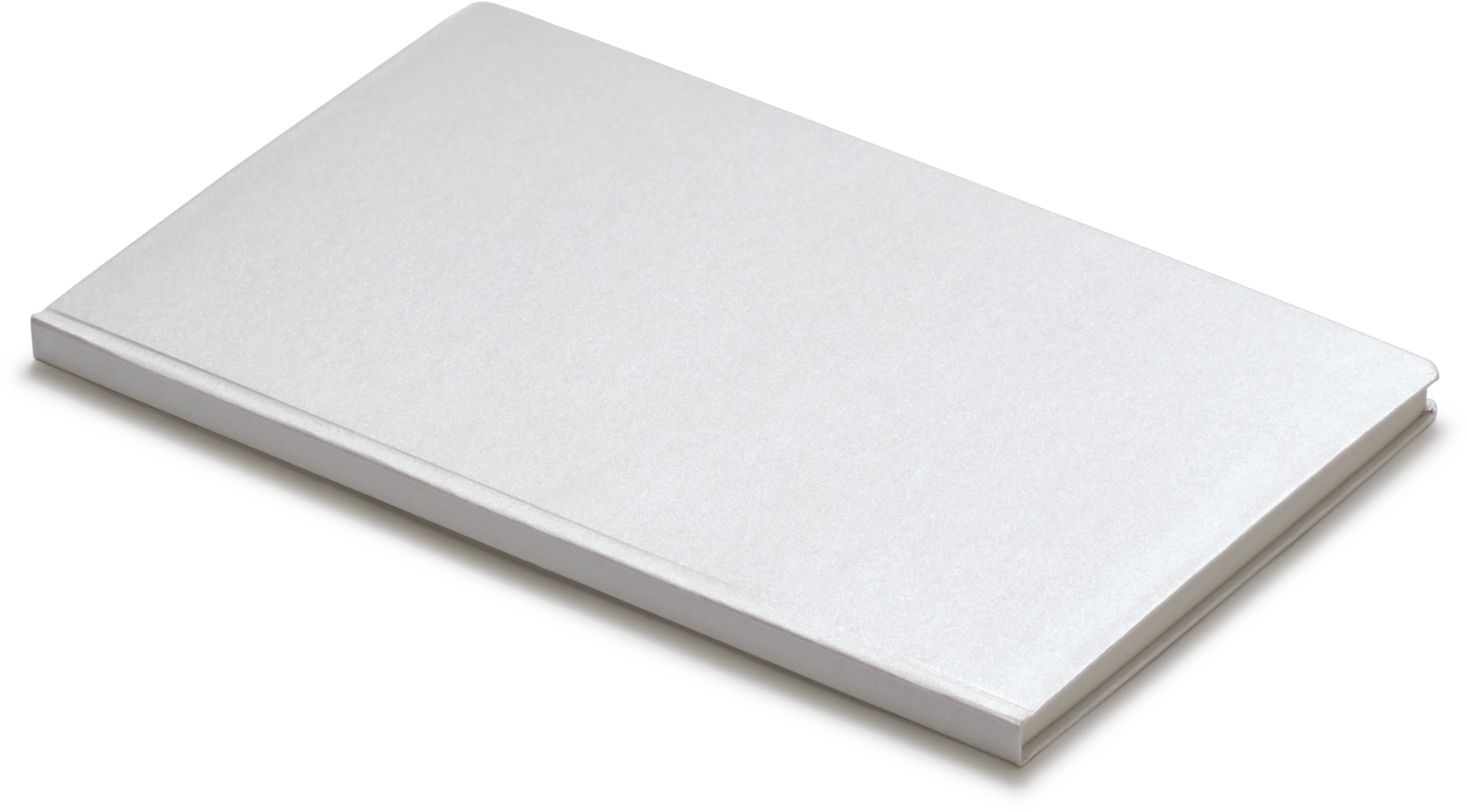 White Silver Dressco Notebook
